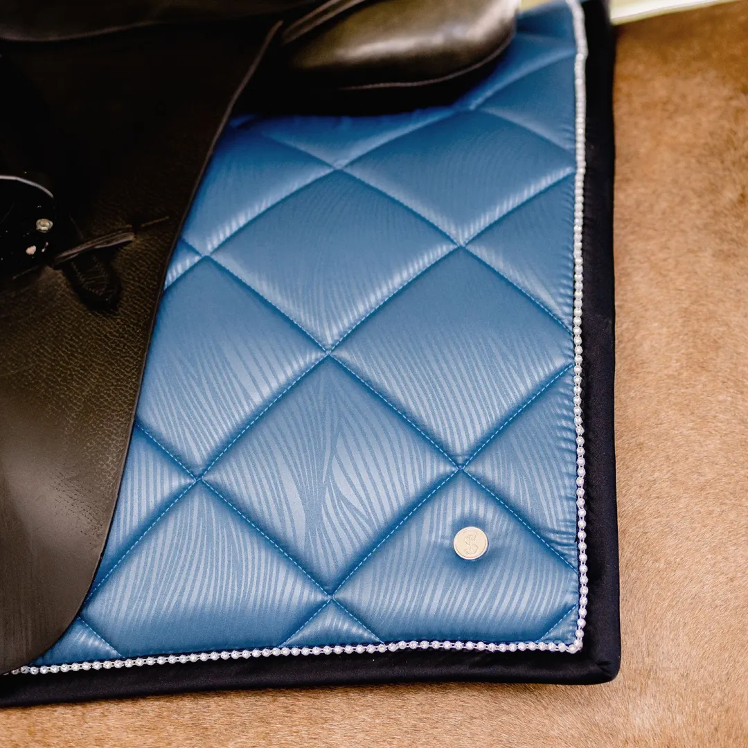 PS of Sweden Blue Horizon Wave Dressage Saddle Pad