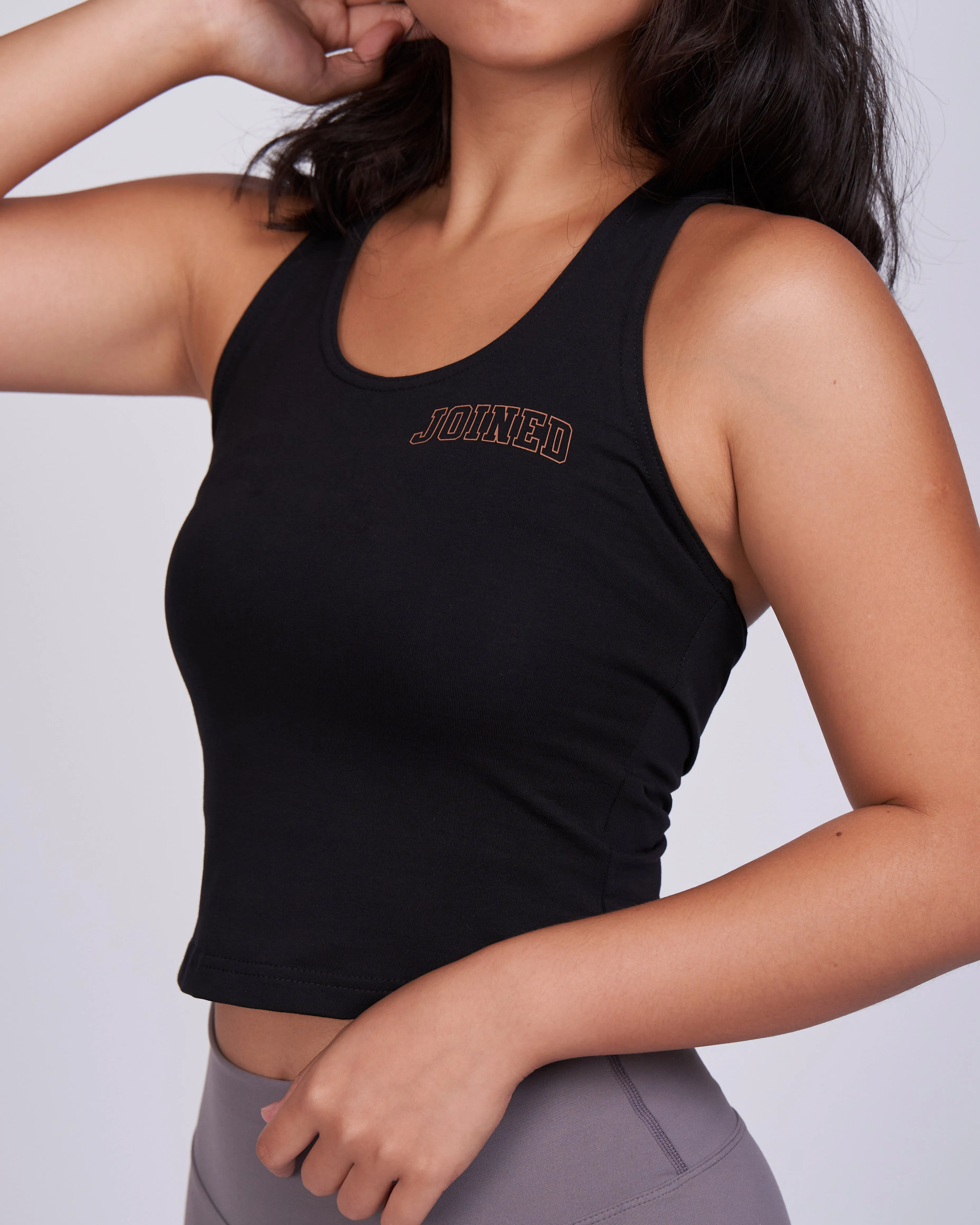 Racerback Crop Tank