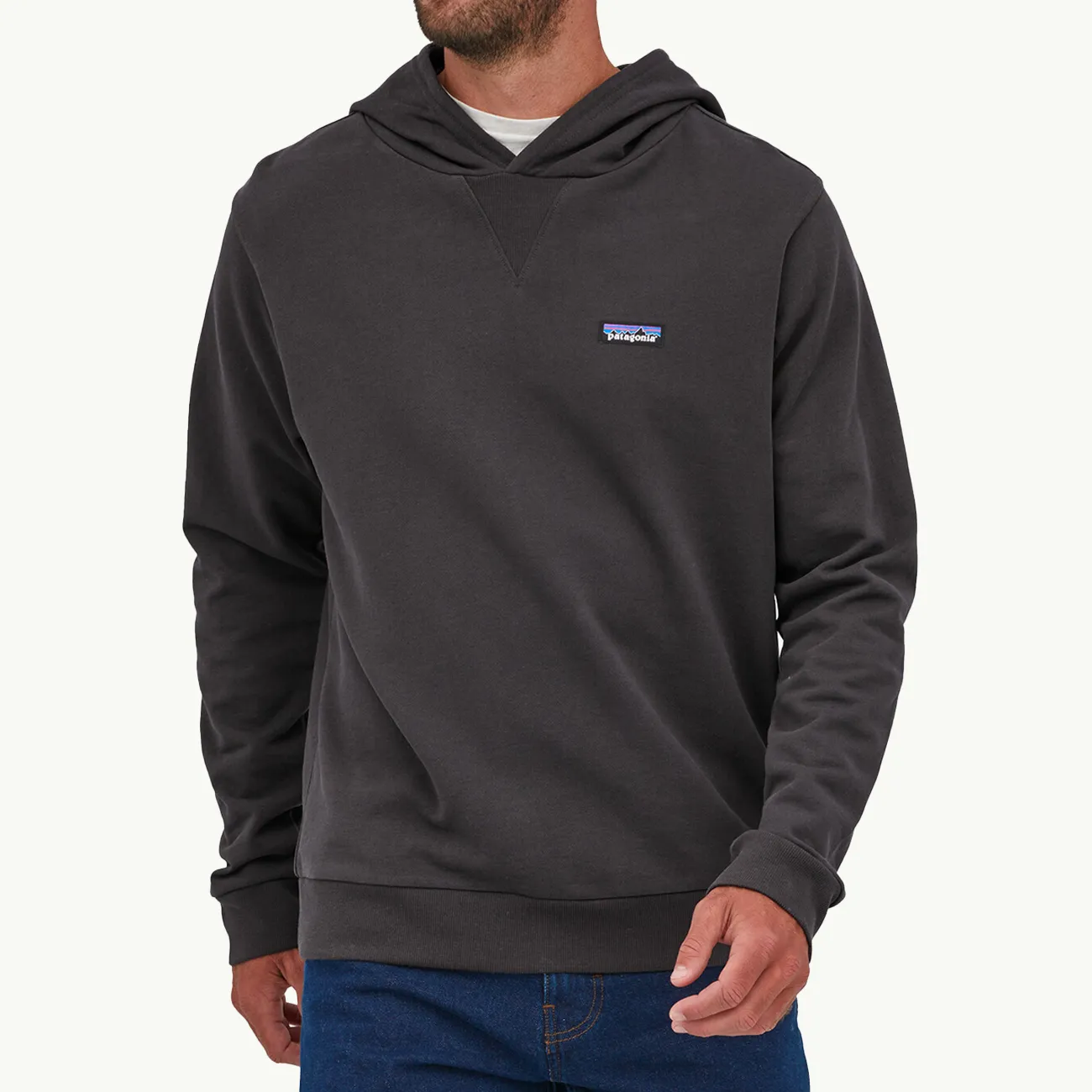 REGENERATIVE ORGANIC CERTIFIED COTTON HOODY SWEATSHIRT INK BLACK