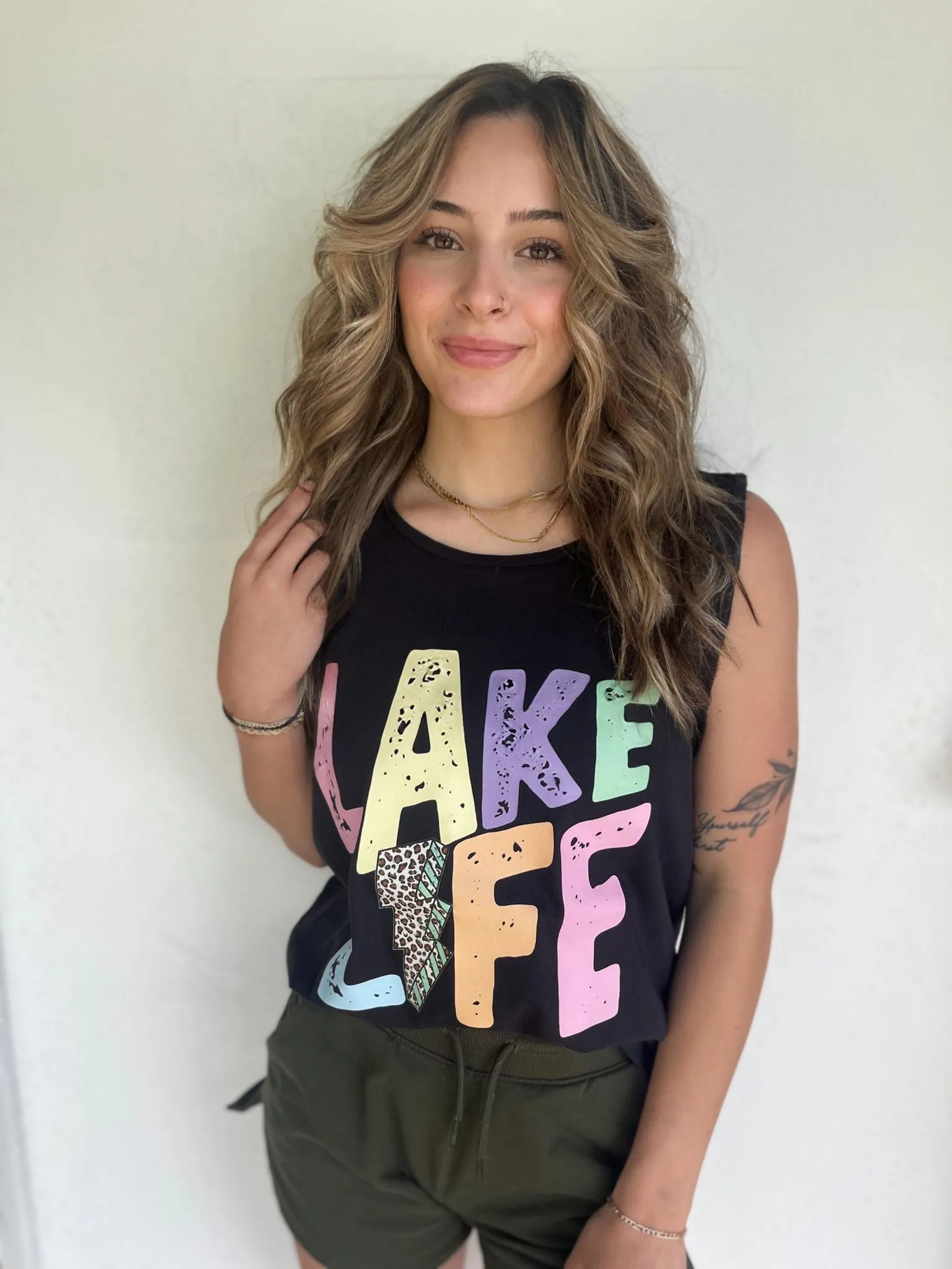 Retro Lake Life Tank