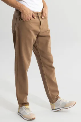 Riotous Brown Baggy Fit Jeans