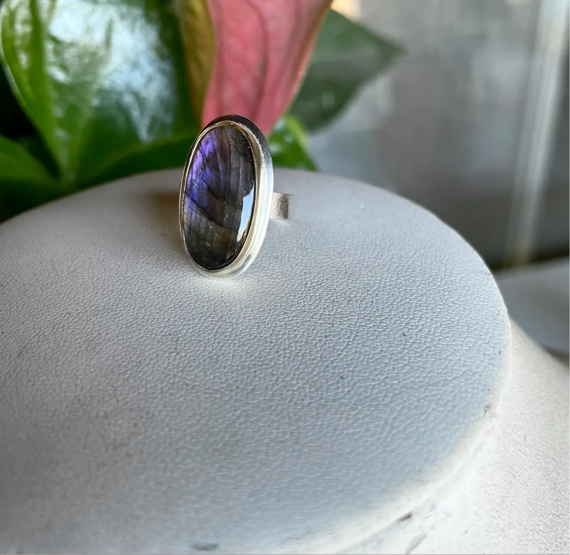 Royal Purple Labradorite Ring