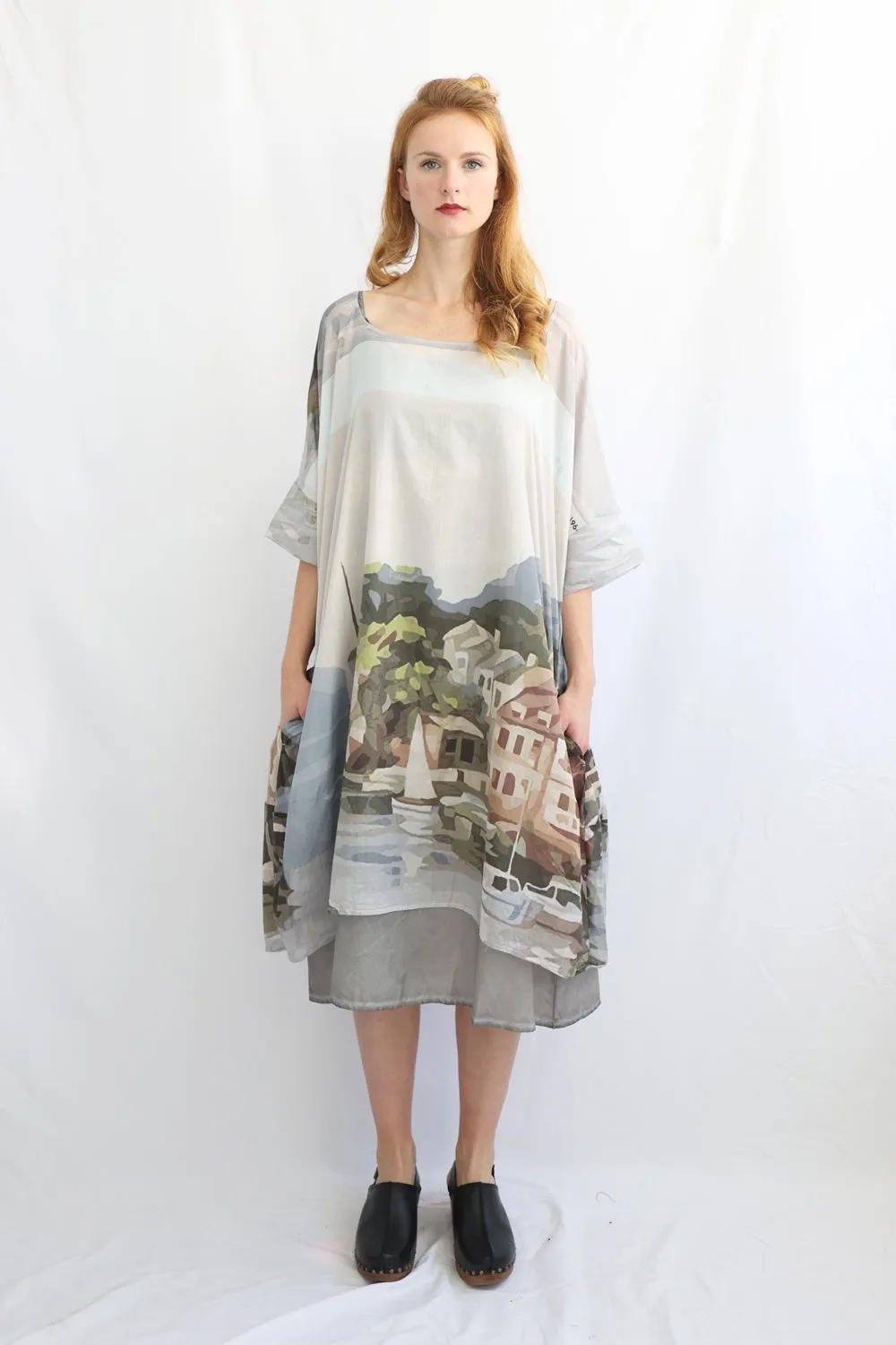 RUNDHOLZ BLACK LABEL LANDSCAPE TUNIC TOP