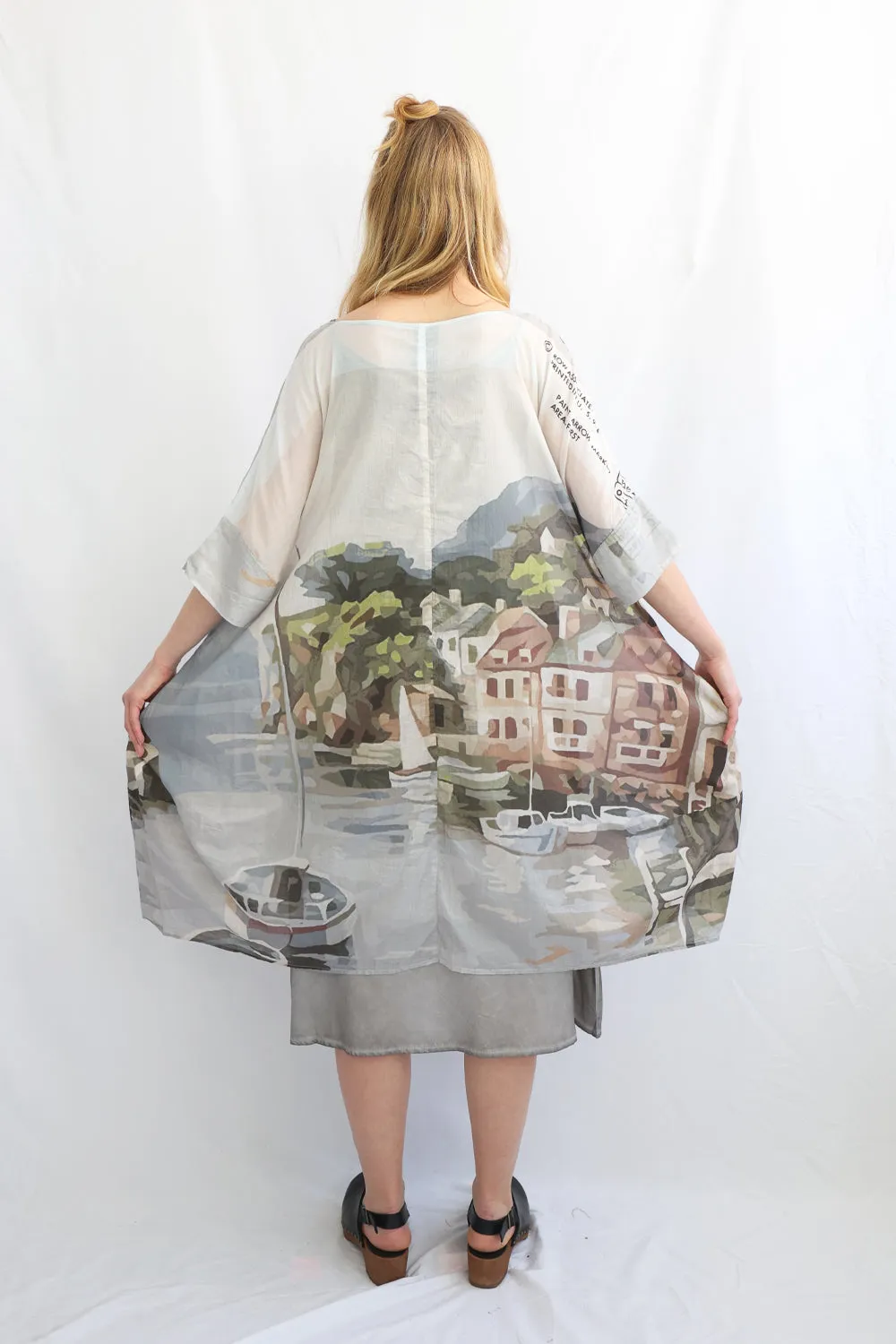 RUNDHOLZ BLACK LABEL LANDSCAPE TUNIC TOP