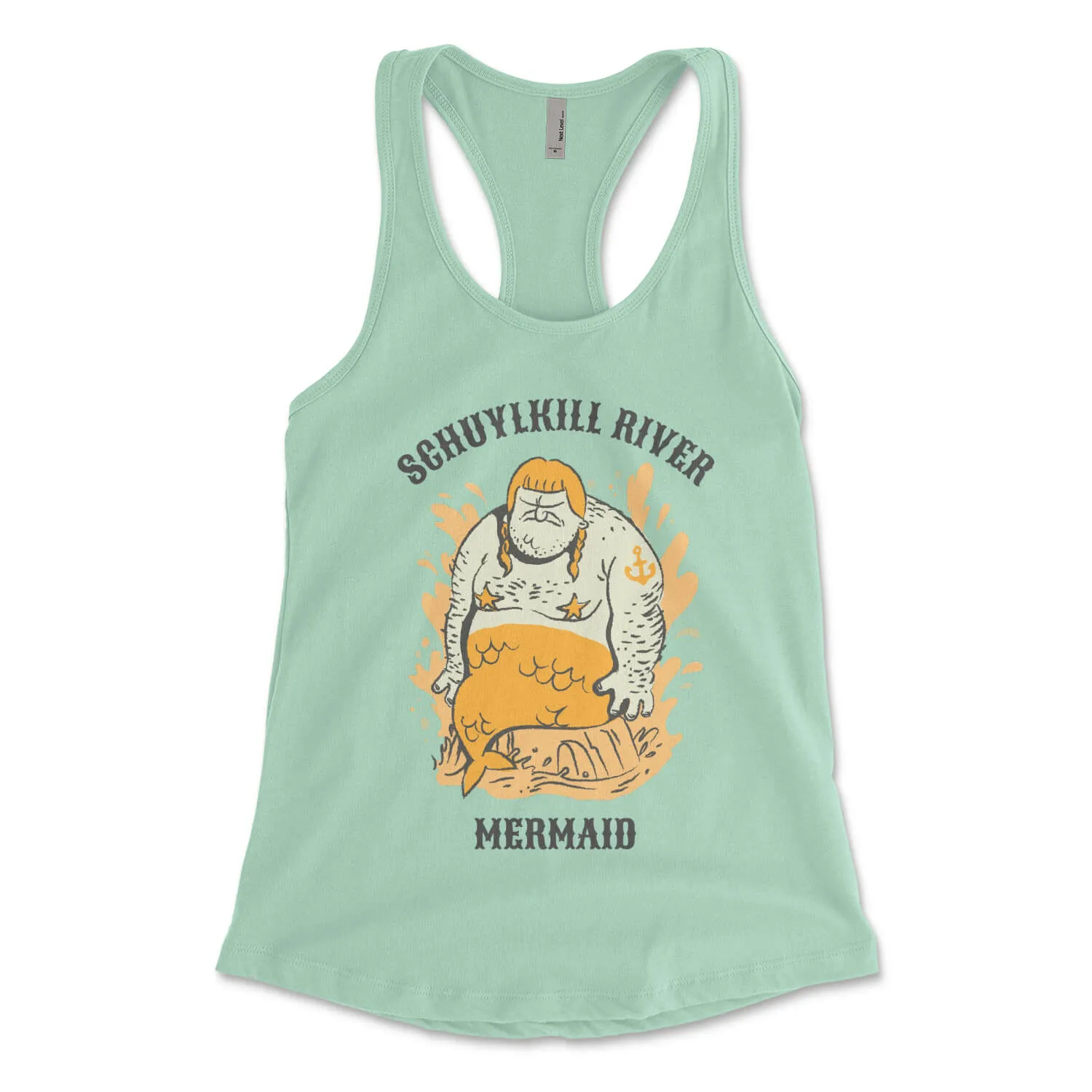 Schuylkill River Mermaid Women's Tank Top