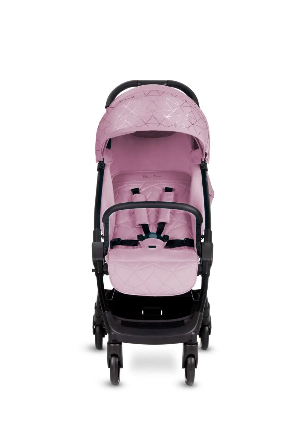 Silver Cross Clic Stroller with Raincover - Pink