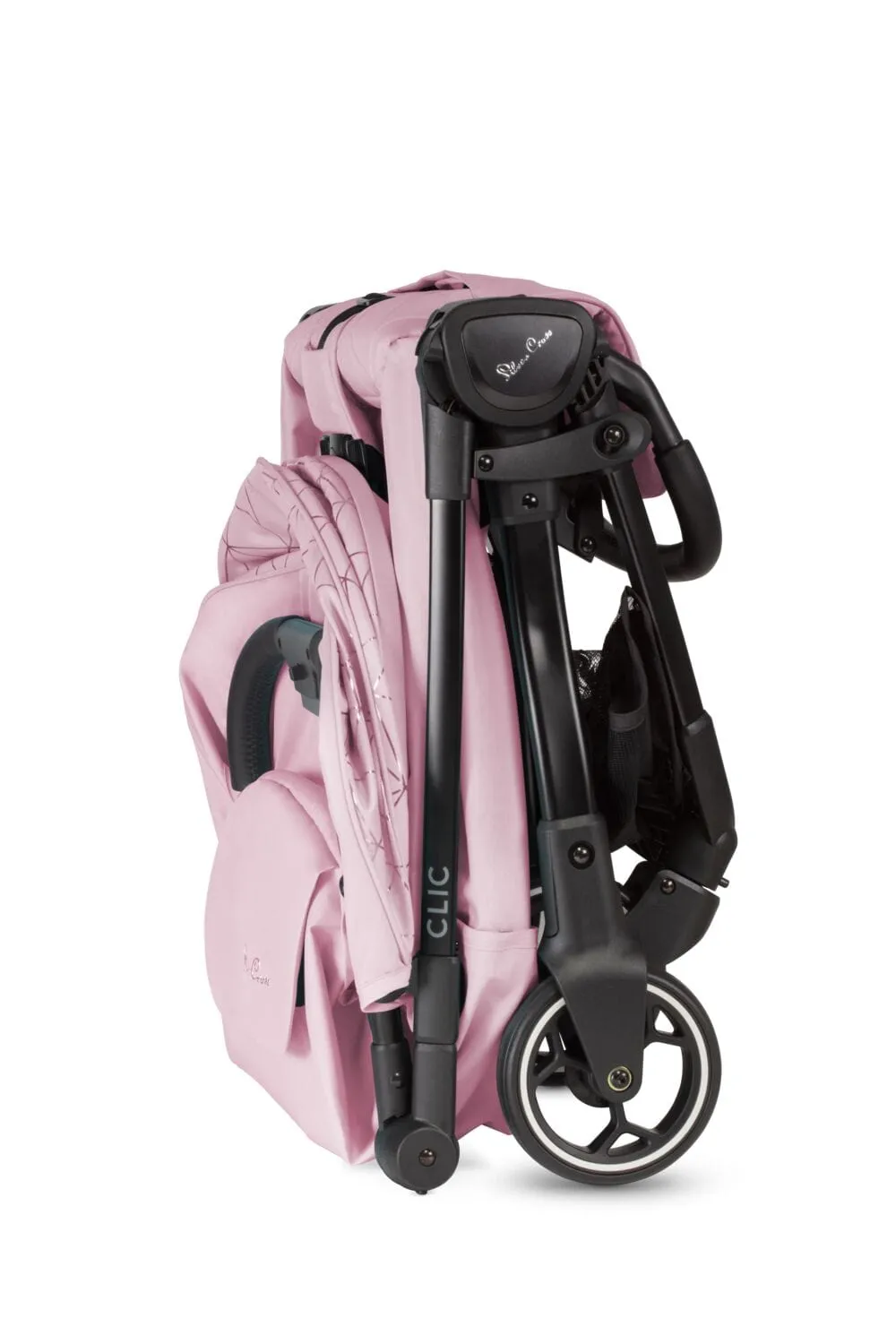 Silver Cross Clic Stroller with Raincover - Pink