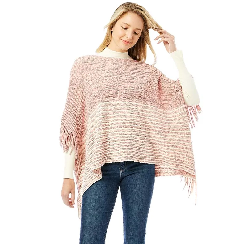 Soft Chenille Top With Fringe