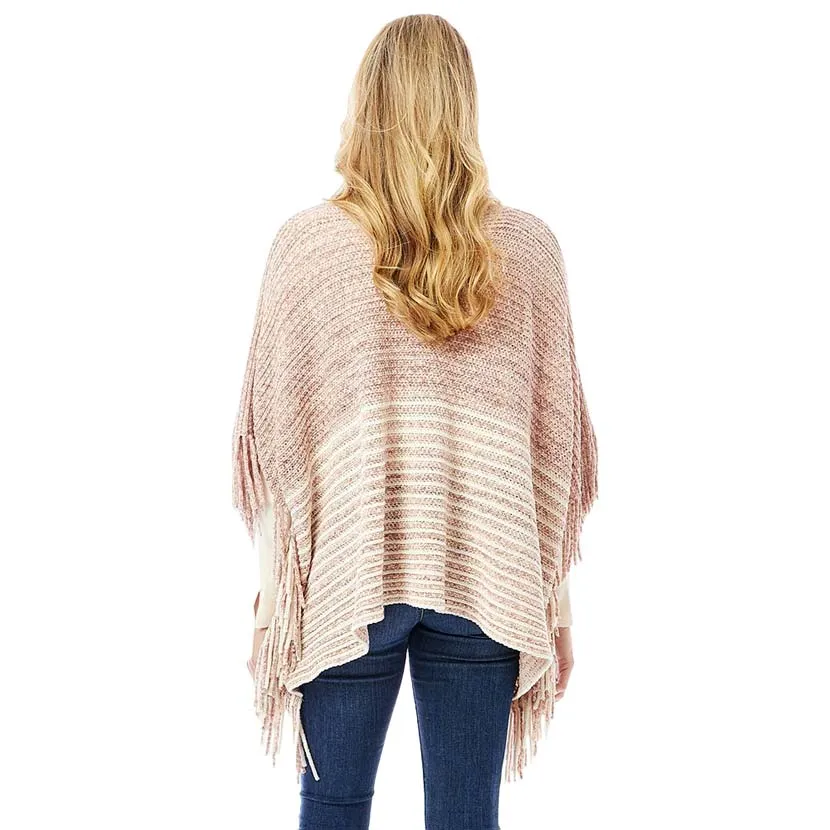 Soft Chenille Top With Fringe