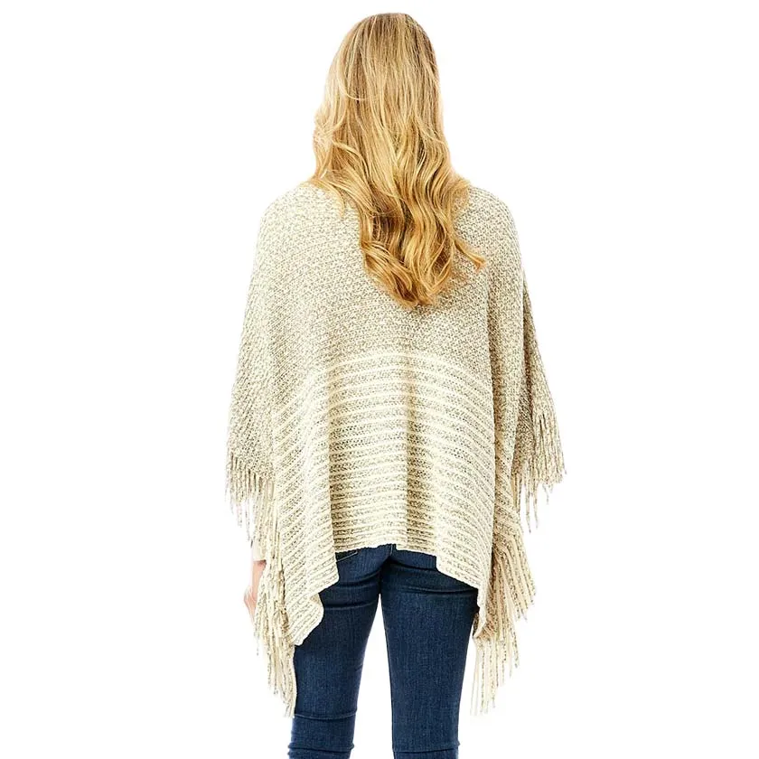 Soft Chenille Top With Fringe