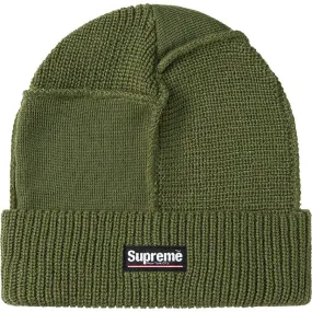 Supreme Paneled Seam Beanie (Olive)