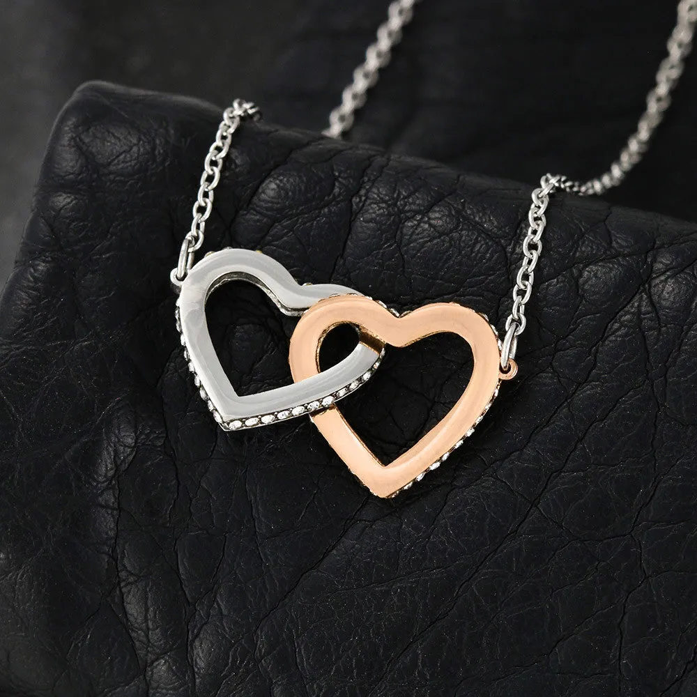 To My Mom Necklace from Son/Daughter, I Love You Mom...