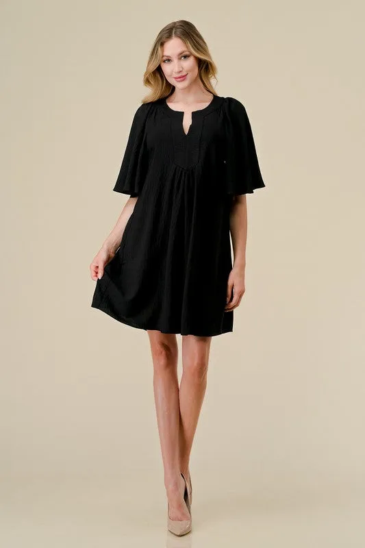 Tunic V-Neck Dress