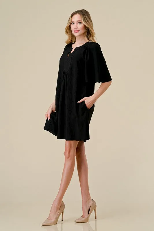 Tunic V-Neck Dress