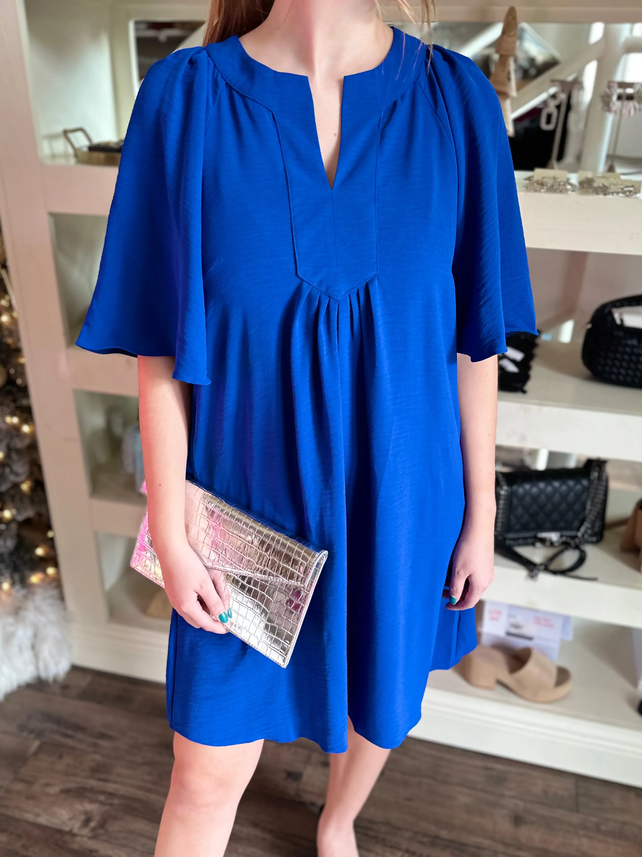 Tunic V-Neck Dress