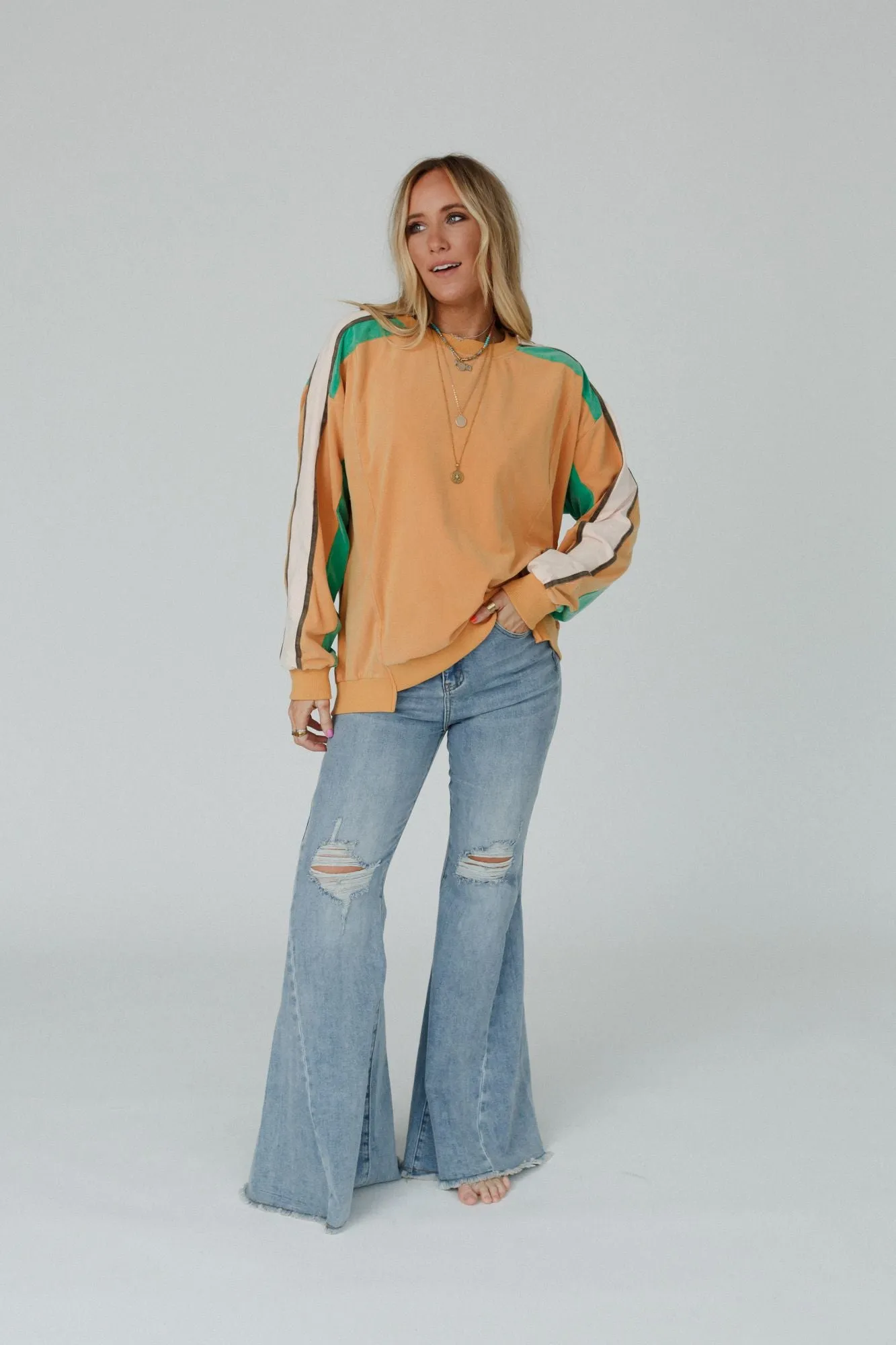 Vibrant Mode Top - Camel