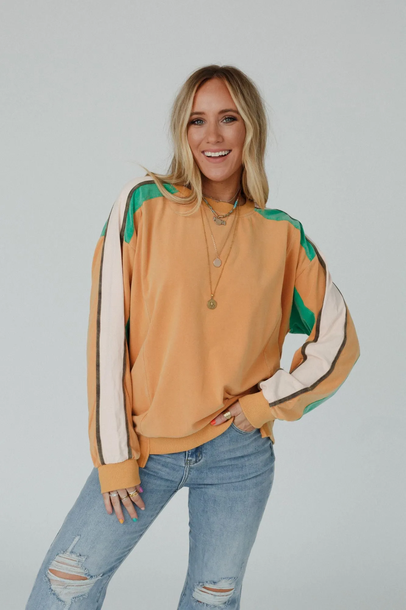 Vibrant Mode Top - Camel