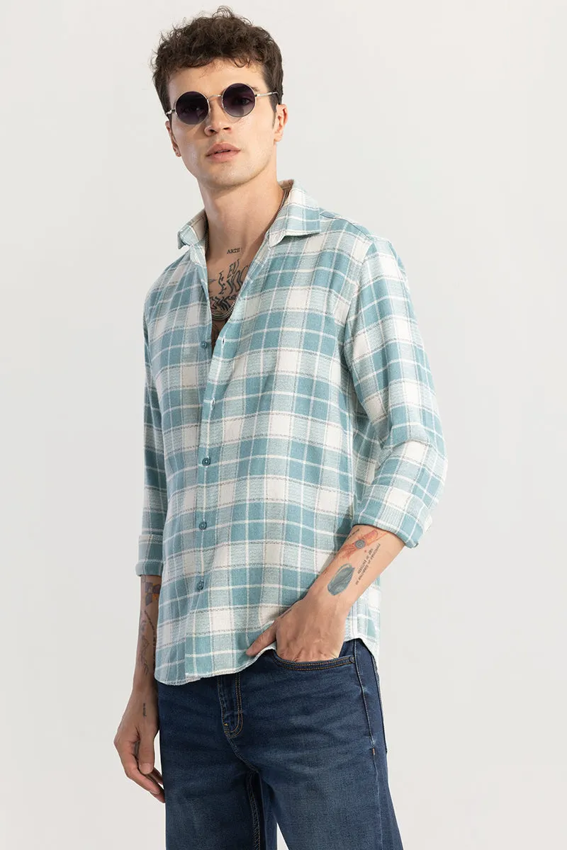 Vintage Checks Blue Shirt