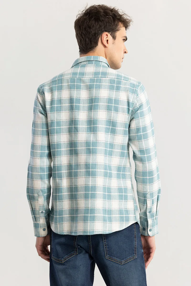 Vintage Checks Blue Shirt