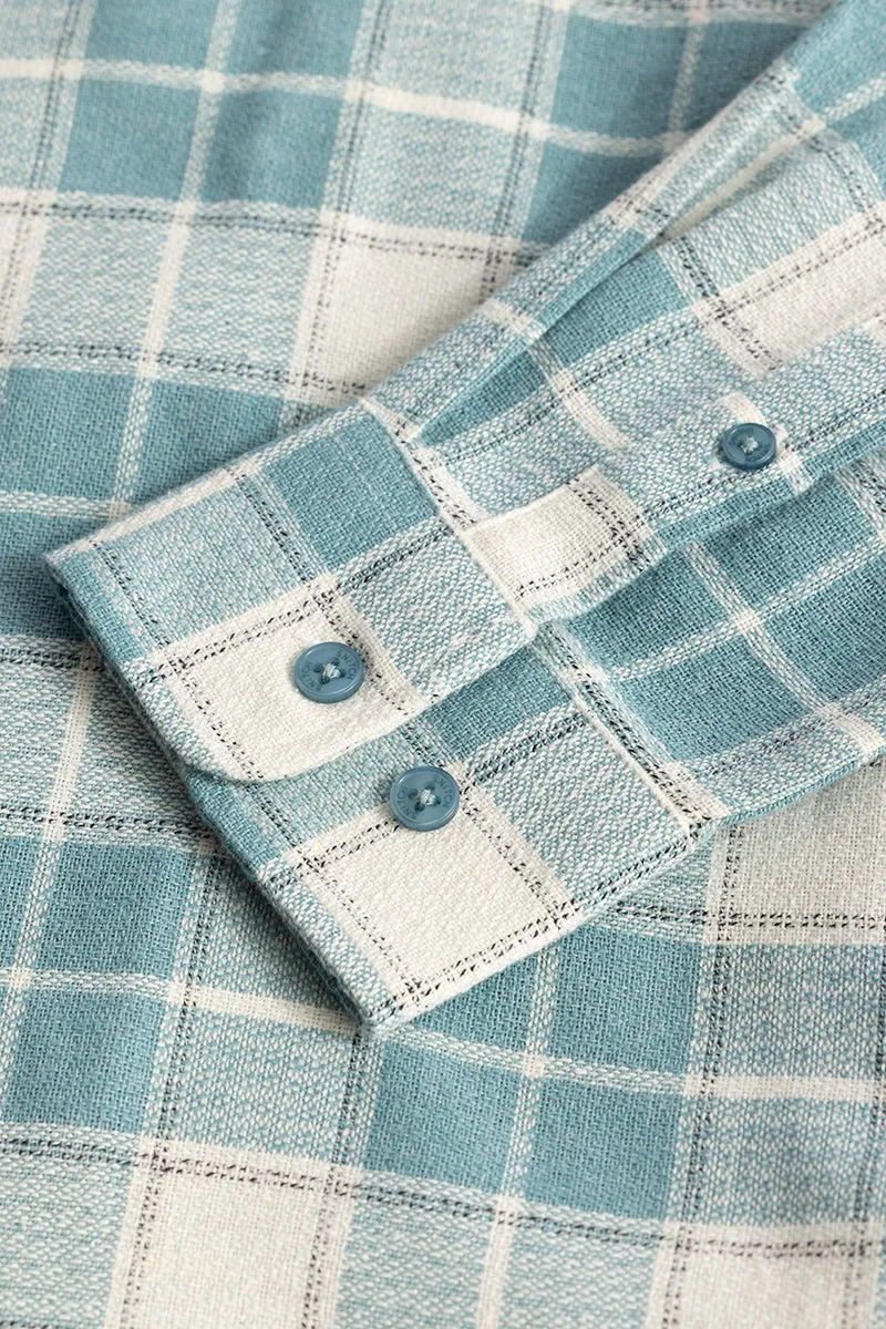 Vintage Checks Blue Shirt