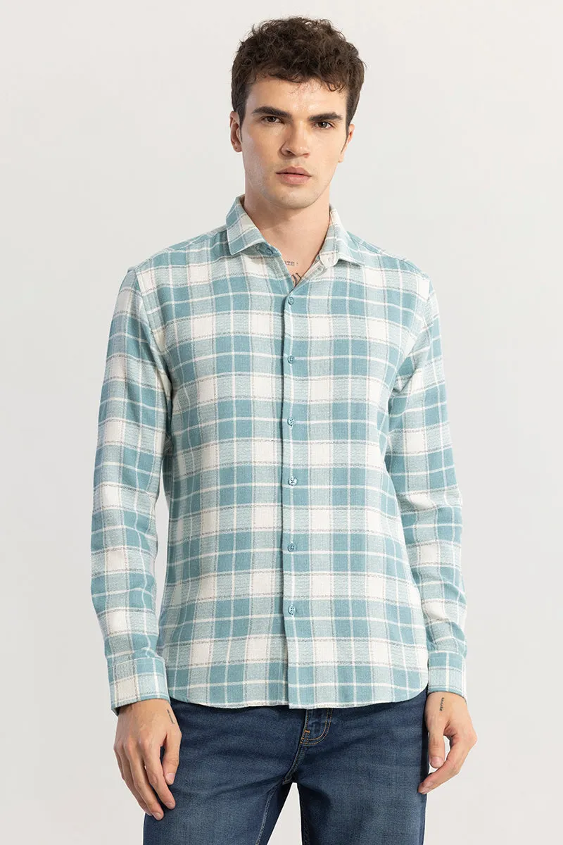 Vintage Checks Blue Shirt