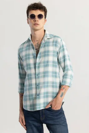 Vintage Checks Blue Shirt