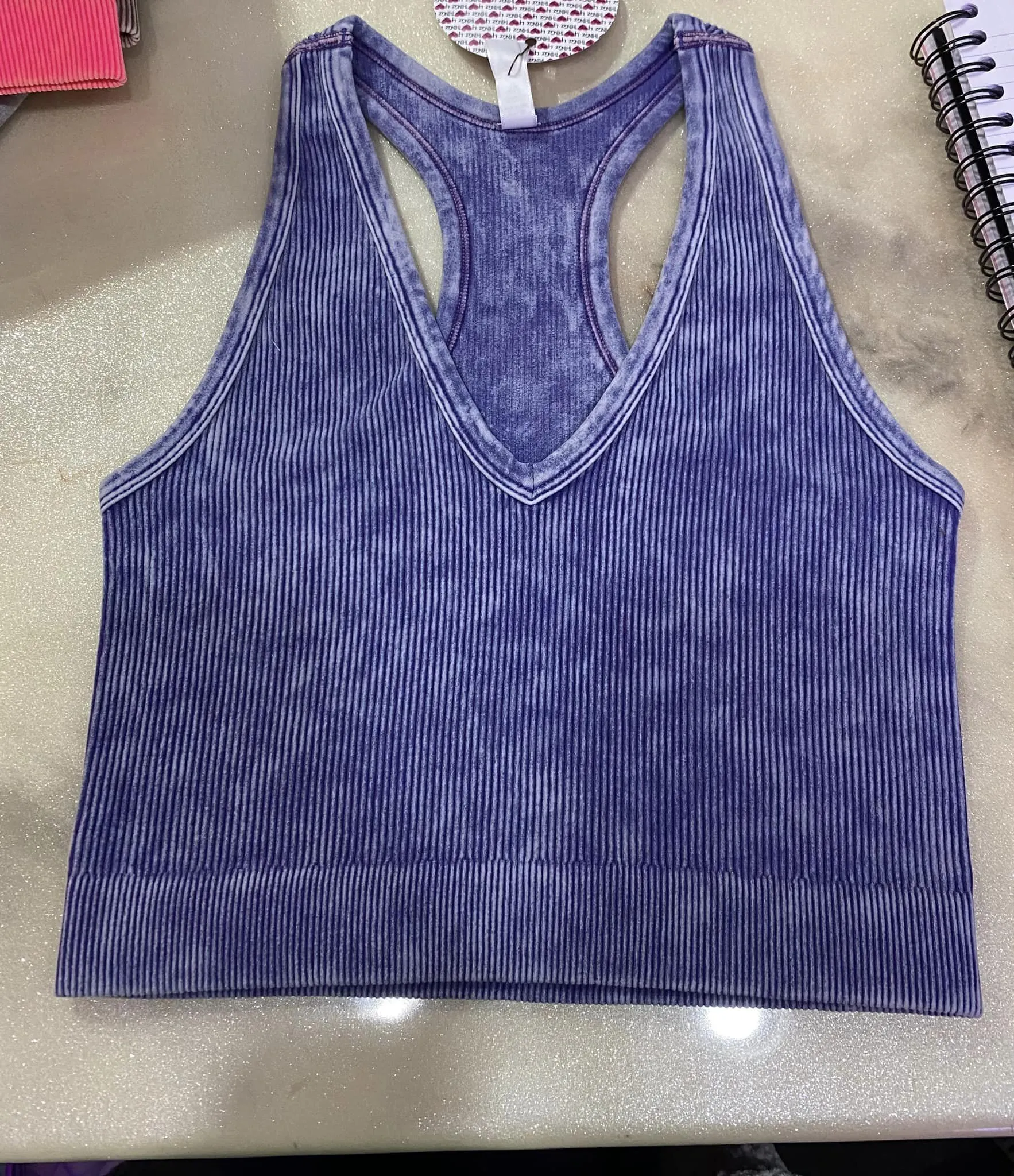 Vintage Washed V Tank