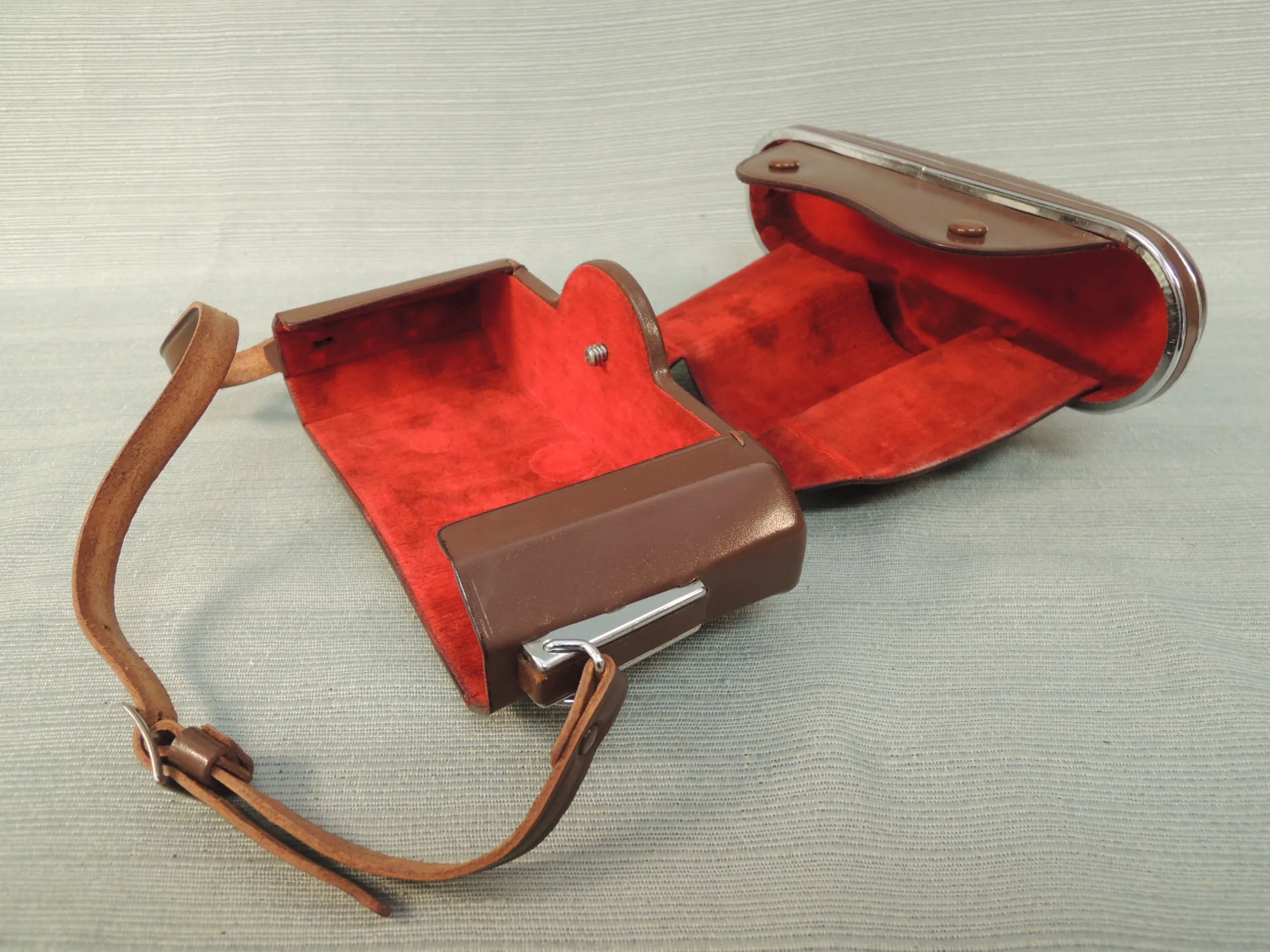 Vintage Widelux Super Wide Angle 140 Degree Camera Case - Very Good Condition