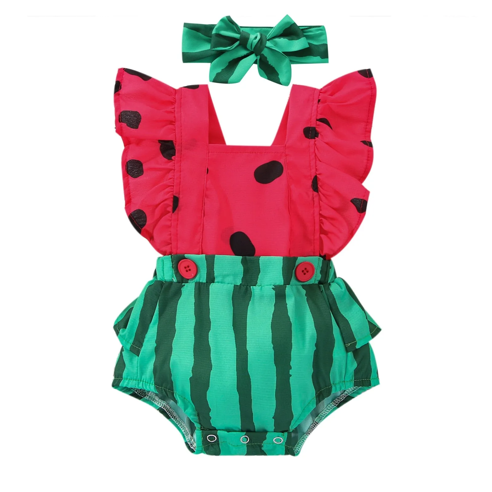 Watermelon Romper