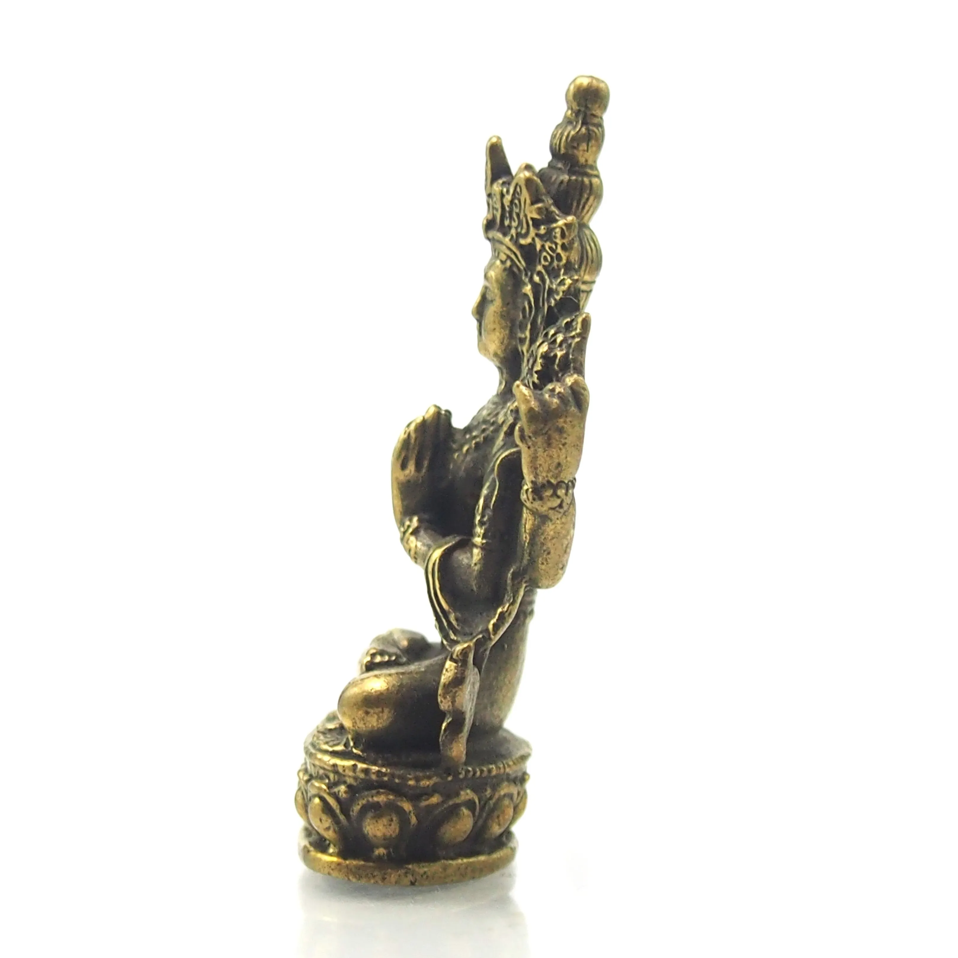 White Tara Brass Statue 1