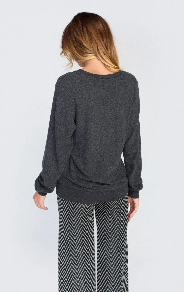 Wildfox NY Baby Beach V Sweater