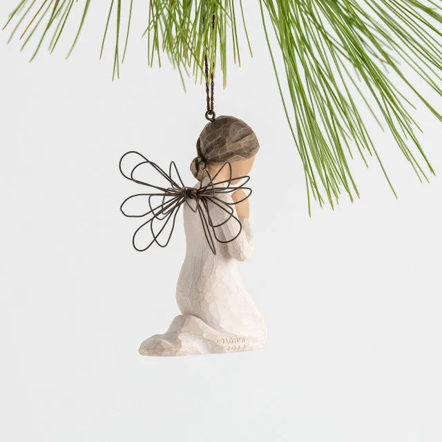 Willow Tree? Angel of Prayer Ornament - Serenity and Blessings